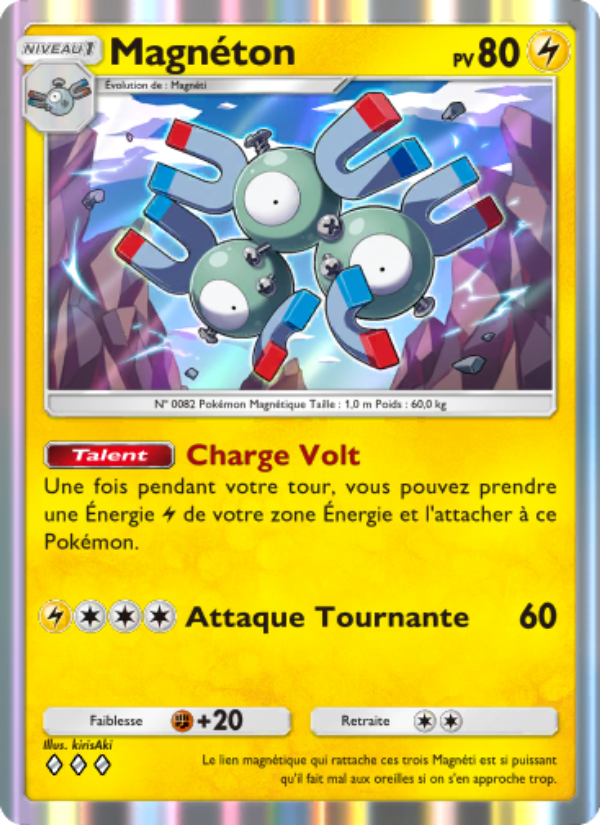 Magnéton 098 — Puissance Génétique (French Pokémon TCG card)