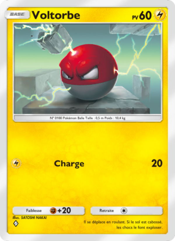 Voltorbe 099 — Puissance Génétique (French Pokémon TCG card)