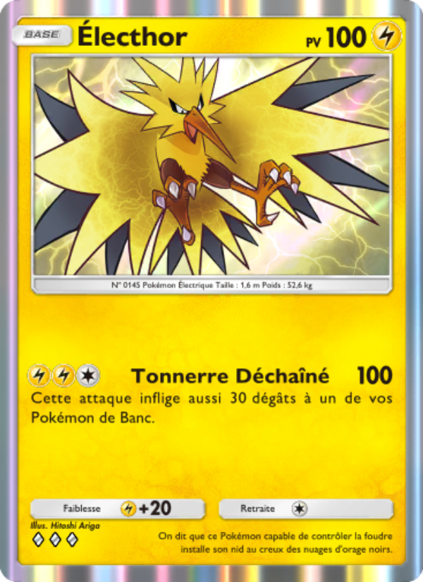 Électhor 103 — Puissance Génétique (French Pokémon TCG card)