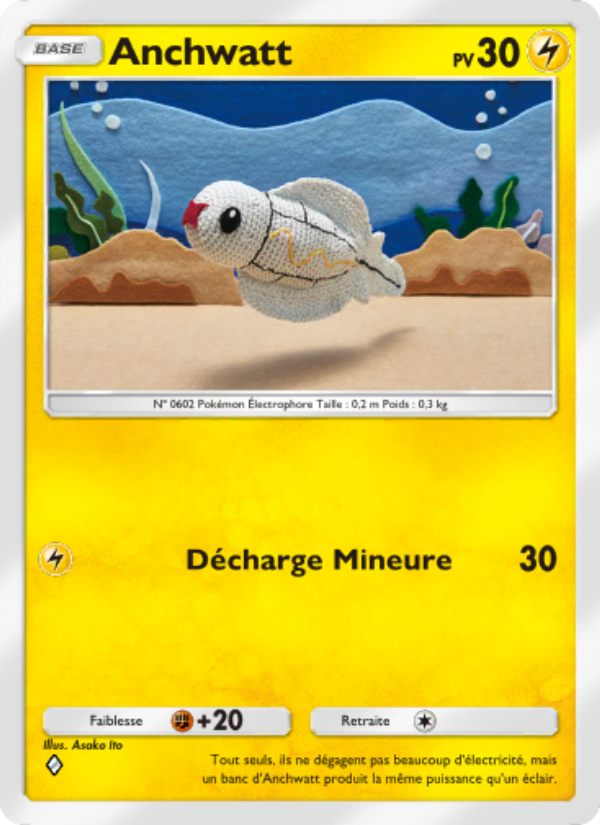 Anchwatt 107 — Puissance Génétique (French Pokémon TCG card)