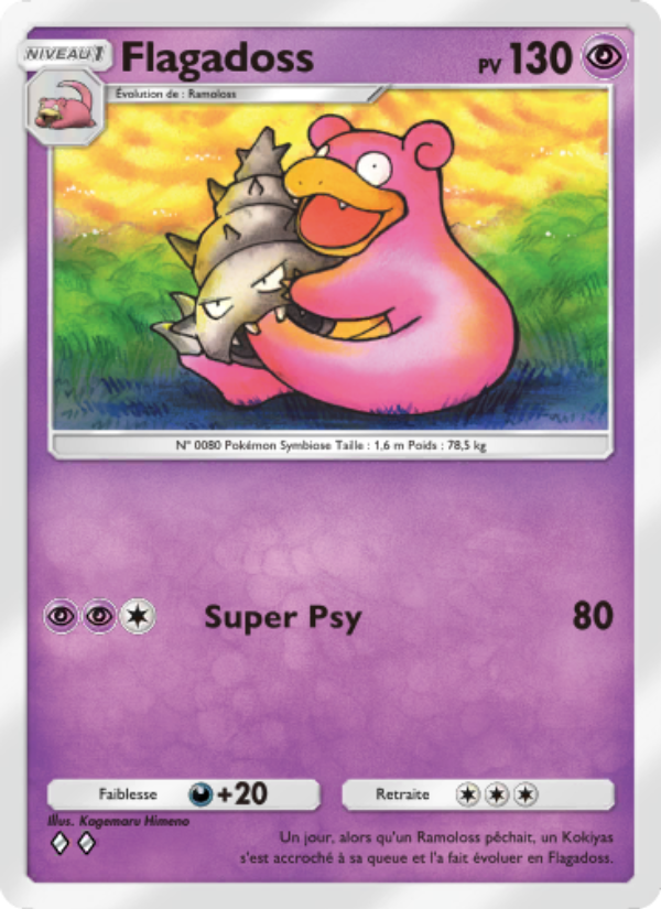 Flagadoss 119 — Puissance Génétique (French Pokémon TCG card)