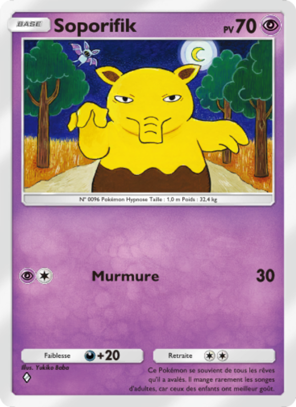 Soporifik 124 — Puissance Génétique (French Pokémon TCG card)