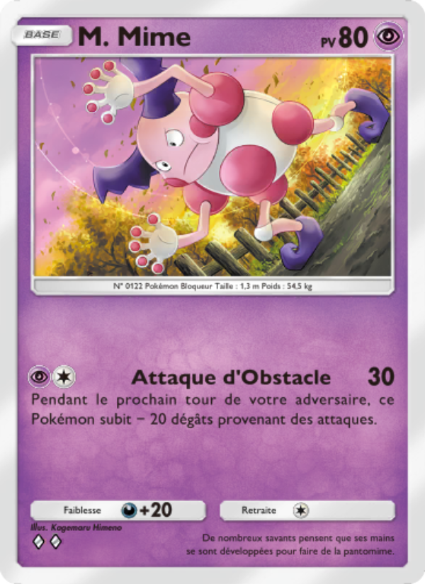 M. Mime 126 — Puissance Génétique (French Pokémon TCG card)