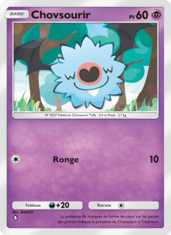 Chovsourir 133 — Puissance Génétique (French Pokémon TCG card)