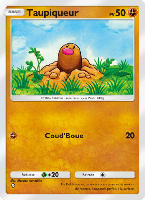 Taupiqueur 139 — Puissance Génétique (French Pokémon TCG card)