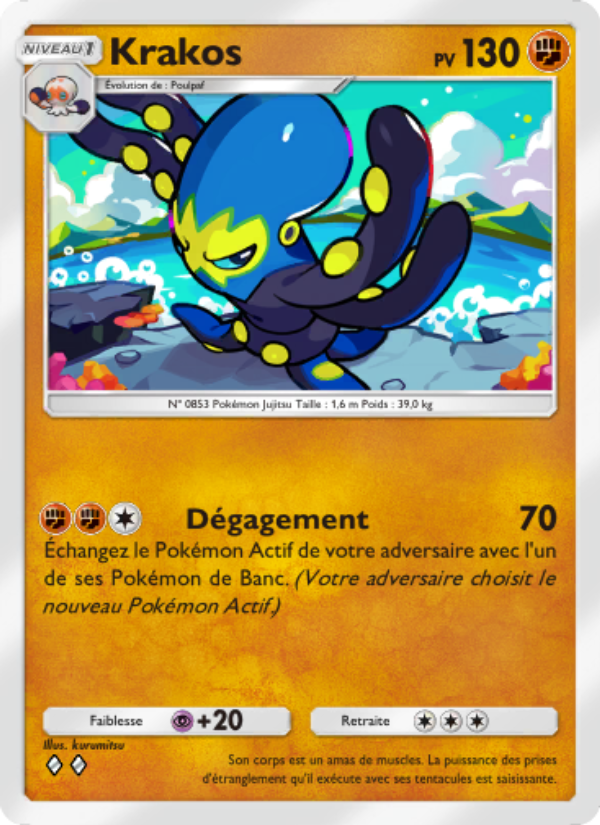 Krakos 163 — Puissance Génétique (French Pokémon TCG card)