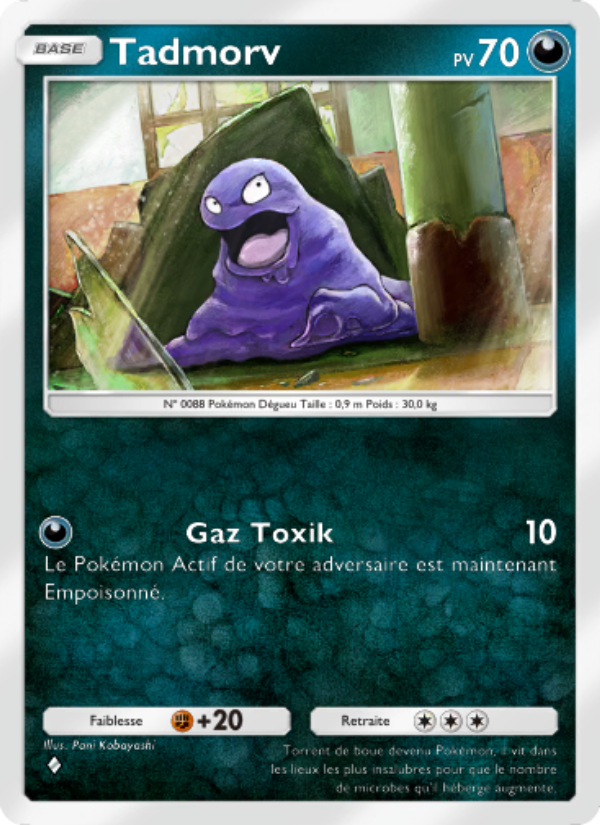 Tadmorv 174 — Puissance Génétique (French Pokémon TCG card)