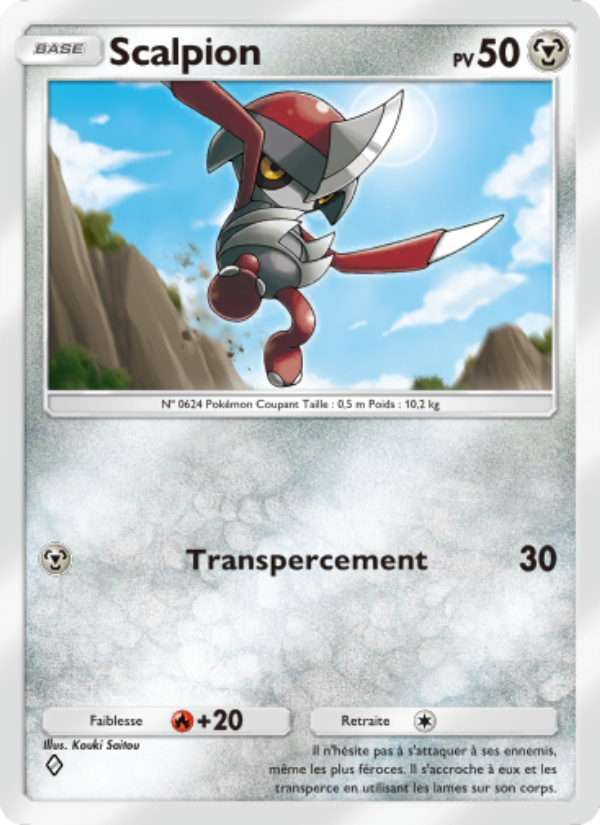 Scalpion 179 — Puissance Génétique (French Pokémon TCG card)