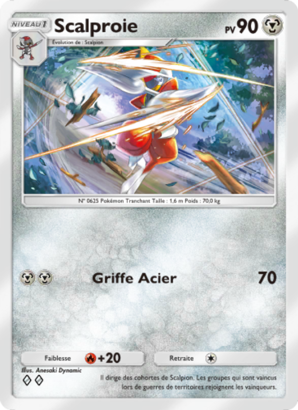 Scalproie 180 — Puissance Génétique (French Pokémon TCG card)
