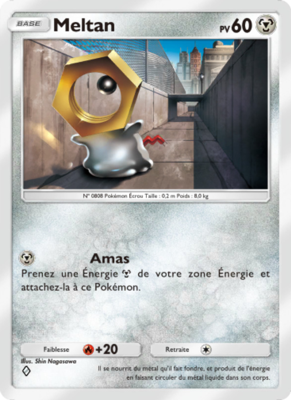 Meltan 181 — Puissance Génétique (French Pokémon TCG card)