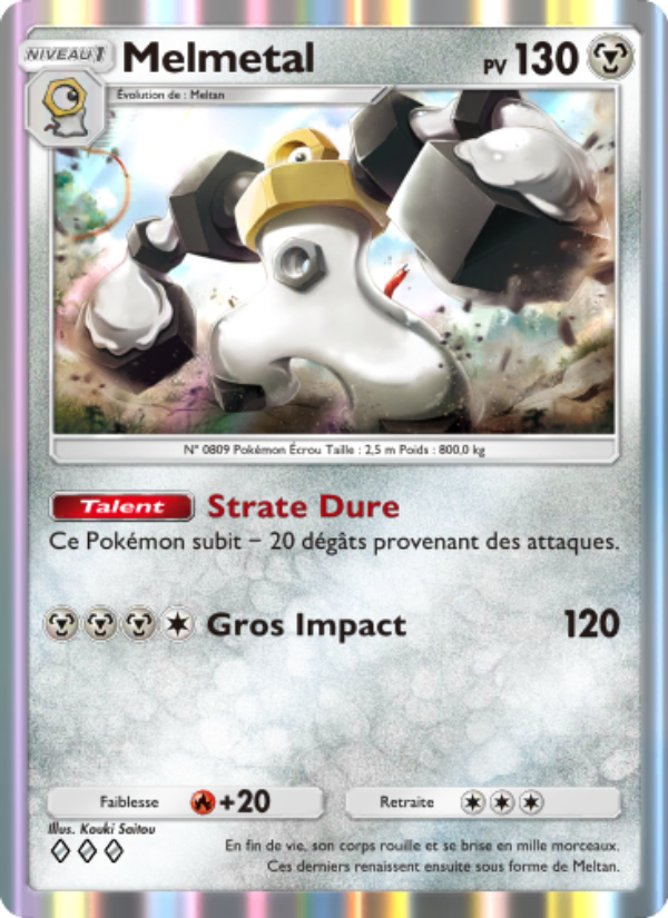Melmetal 182 — Puissance Génétique (French Pokémon TCG card)