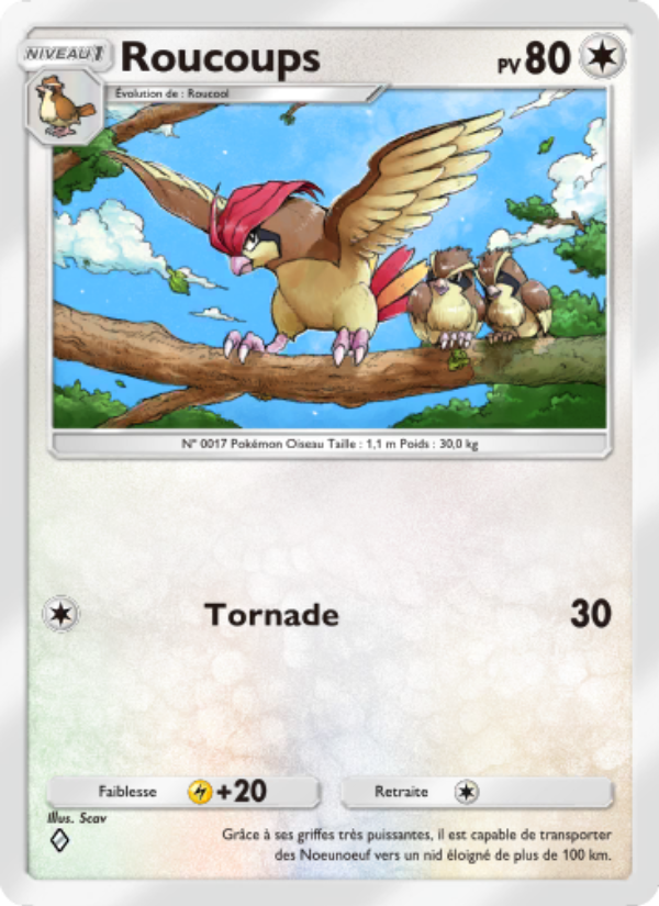 Roucoups 187 — Puissance Génétique (French Pokémon TCG card)