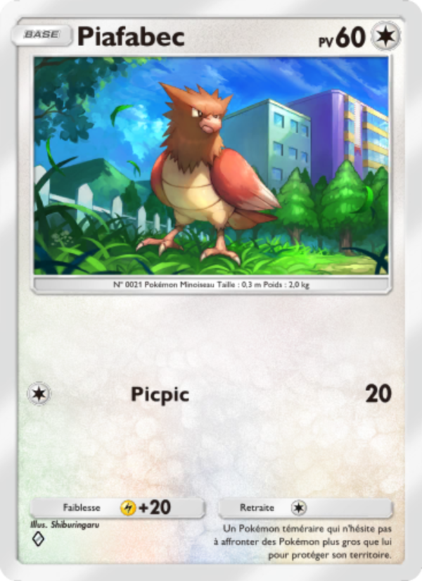 Piafabec 191 — Puissance Génétique (French Pokémon TCG card)