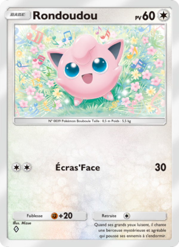 Rondoudou 193 — Puissance Génétique (French Pokémon TCG card)