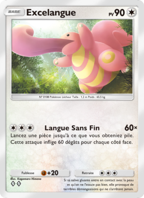 Excelangue 201 — Puissance Génétique (French Pokémon TCG card)