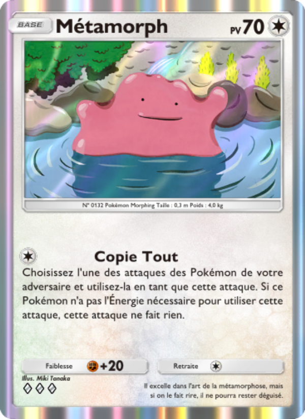 Métamorph 205 — Puissance Génétique (French Pokémon TCG card)