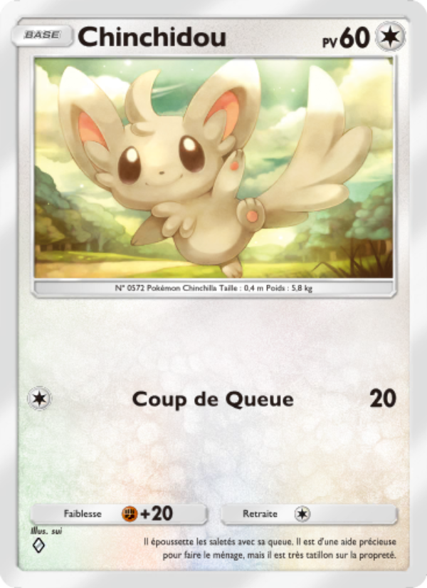 Chinchidou 212 — Puissance Génétique (French Pokémon TCG card)