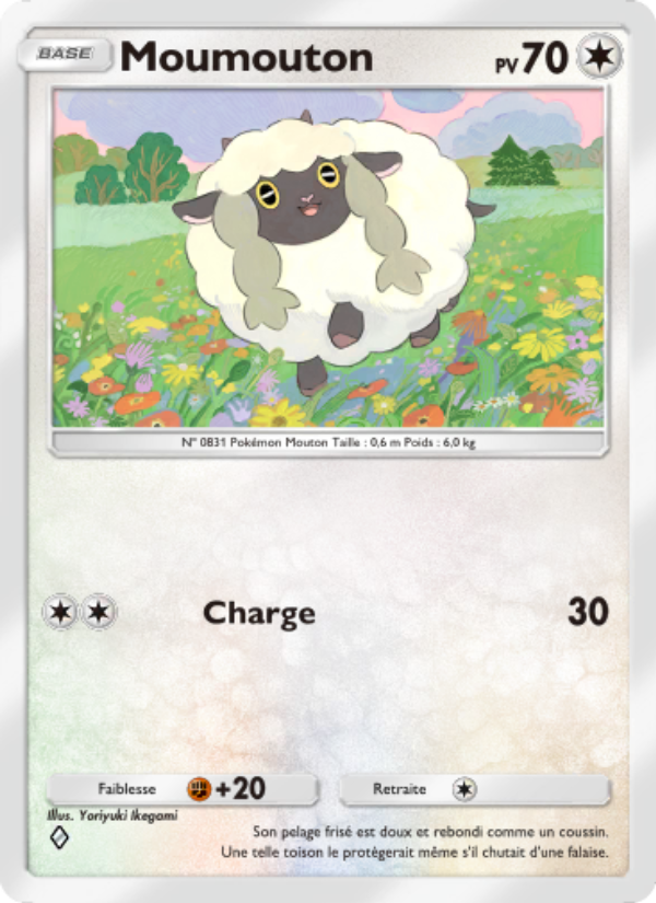 Moumouton 214 — Puissance Génétique (French Pokémon TCG card)
