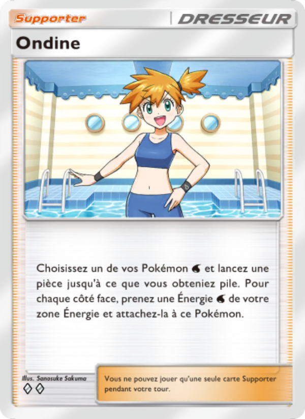 Ondine 220 — Puissance Génétique (French Pokémon TCG card)
