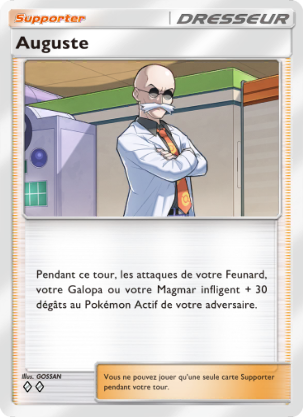 Auguste 221 — Puissance Génétique (French Pokémon TCG card)