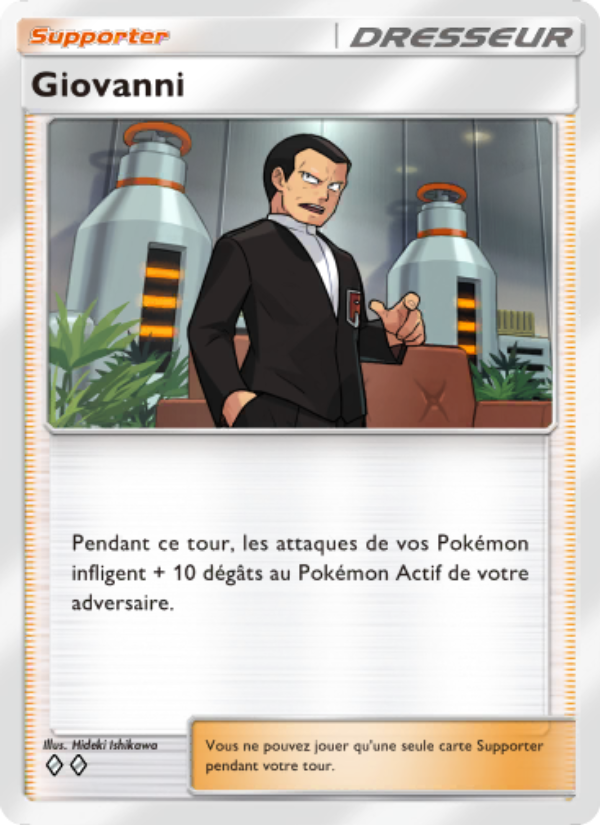 Giovanni 223 — Puissance Génétique (French Pokémon TCG card)