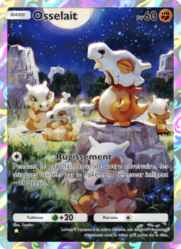 Osselait 239 — Puissance Génétique (French Pokémon TCG card)