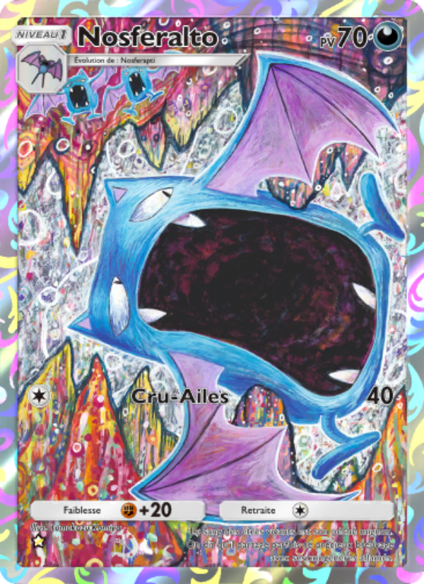 Nosferalto 242 — Puissance Génétique (French Pokémon TCG card)