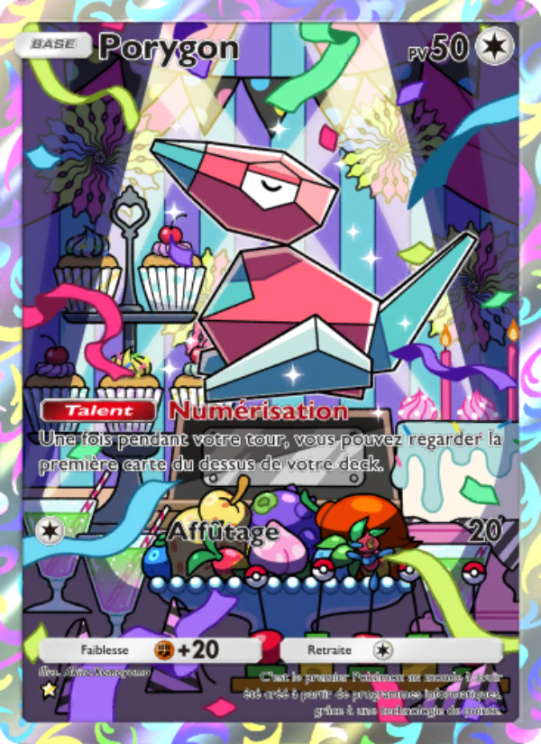 Porygon 249 — Puissance Génétique (French Pokémon TCG card)