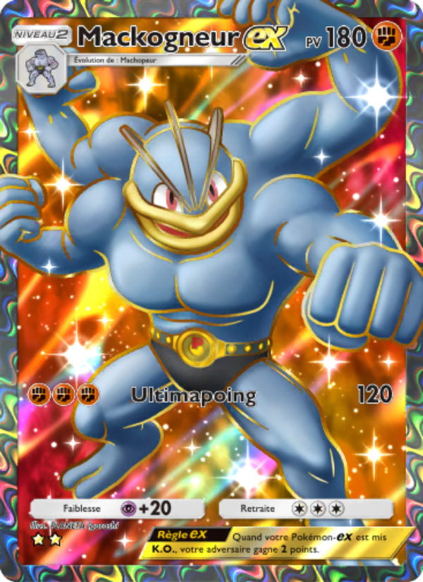 Mackogneur-ex 263 — Puissance Génétique (French Pokémon TCG card)