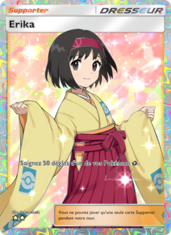Erika 266 — Puissance Génétique (French Pokémon TCG card)