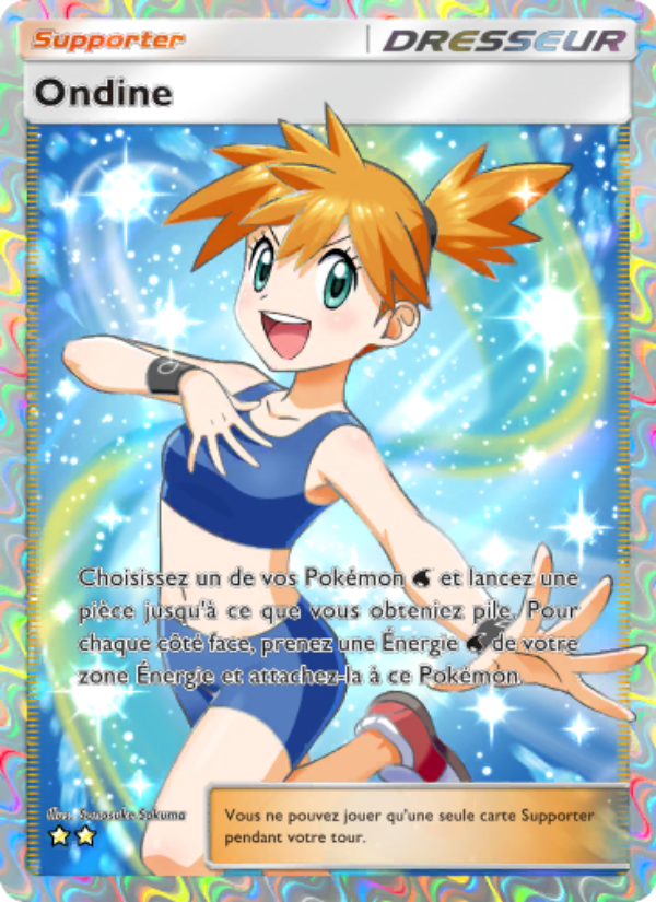 Ondine 267 — Puissance Génétique (French Pokémon TCG card)