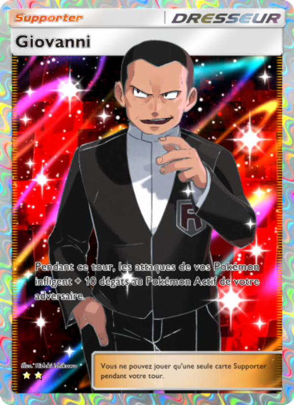 Giovanni 270 — Puissance Génétique (French Pokémon TCG card)