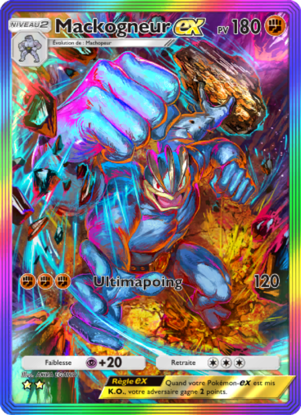 Mackogneur-ex 278 — Puissance Génétique (French Pokémon TCG card)