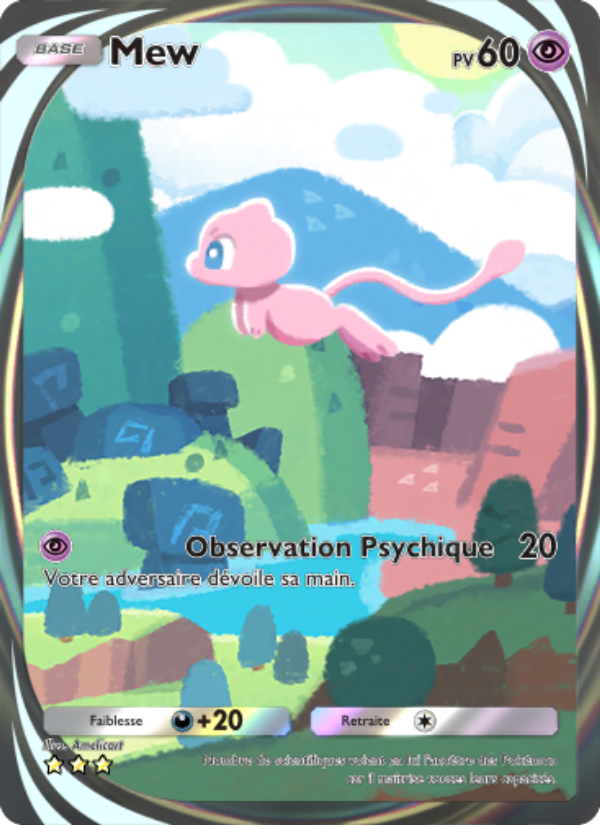 Mew 283 — Puissance Génétique (French Pokémon TCG card)