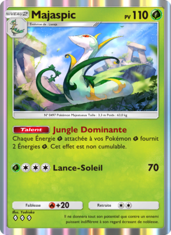 Majaspic 006 — L’Île Fabuleuse (French Pokémon TCG card)