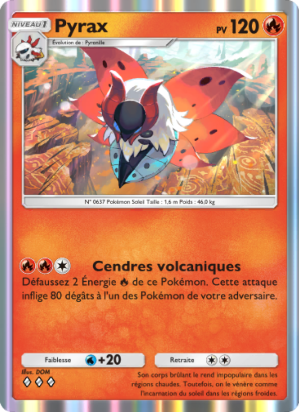 Pyrax 014 — L’Île Fabuleuse (French Pokémon TCG card)