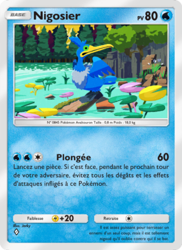 Nigosier 024 — L’Île Fabuleuse (French Pokémon TCG card)