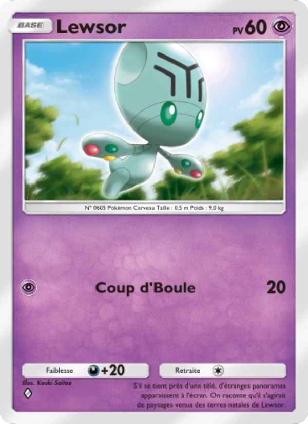 Lewsor 034 — L’Île Fabuleuse (French Pokémon TCG card)