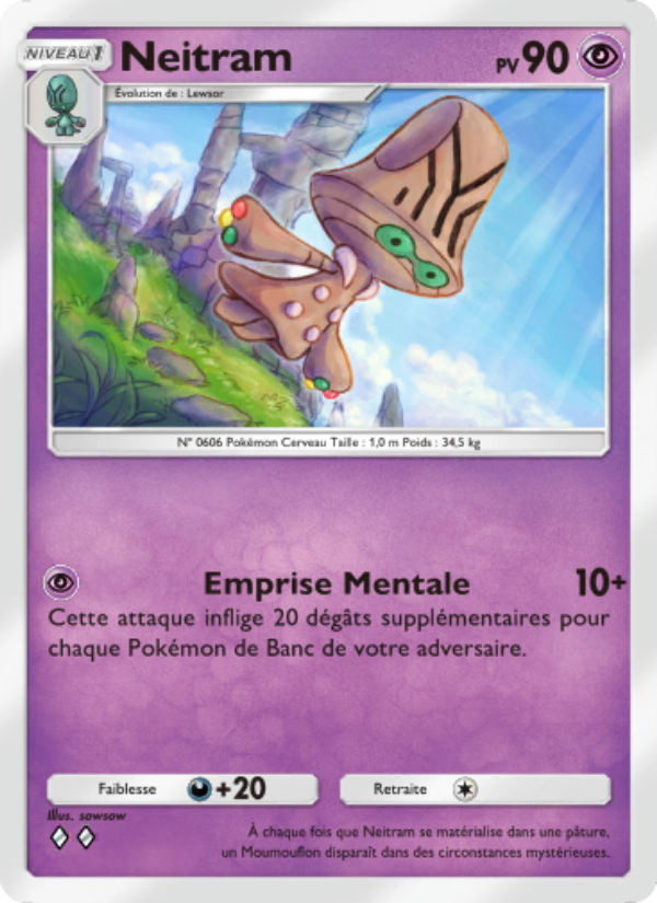 Neitram 035 — L’Île Fabuleuse (French Pokémon TCG card)