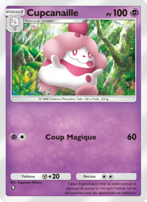 Cupcanaille 040 — L’Île Fabuleuse (French Pokémon TCG card)