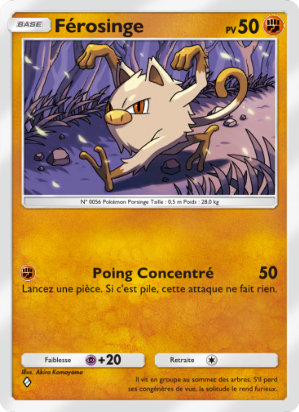 Férosinge 041 — L’Île Fabuleuse (French Pokémon TCG card)