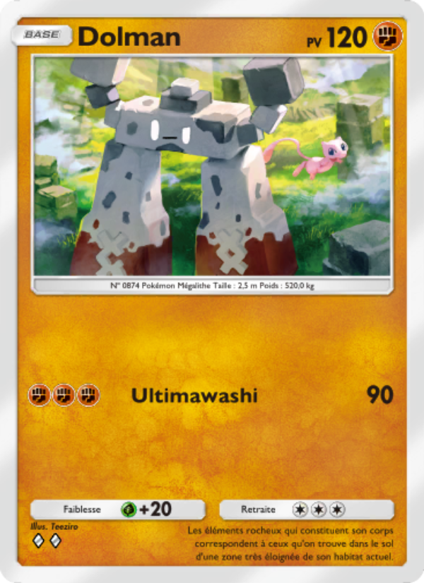 Dolman 048 — L’Île Fabuleuse (French Pokémon TCG card)