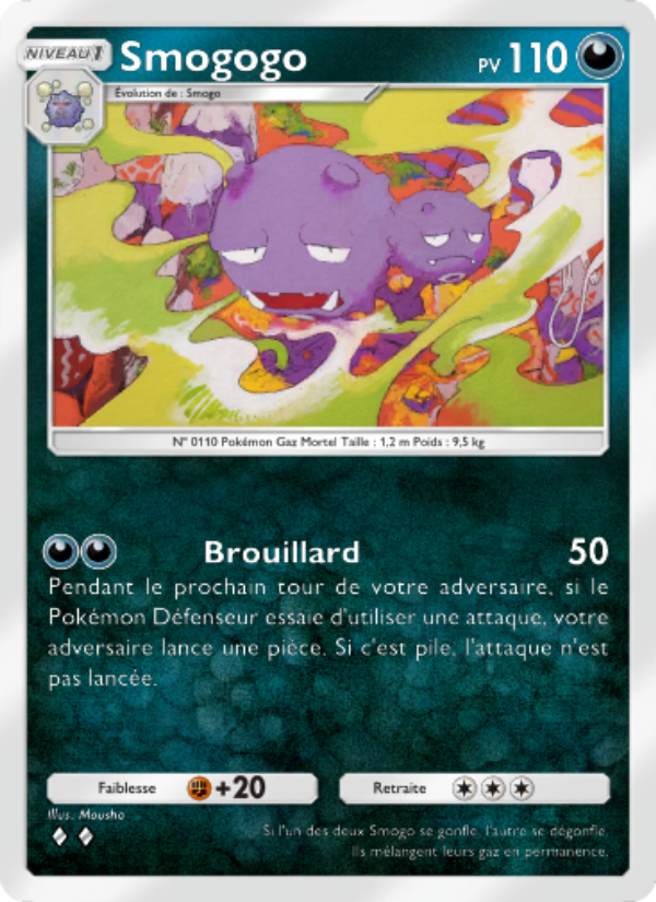 Smogogo 050 — L’Île Fabuleuse (French Pokémon TCG card)