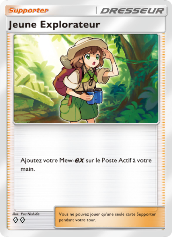 Jeune Explorateur 066 — L’Île Fabuleuse (French Pokémon TCG card)