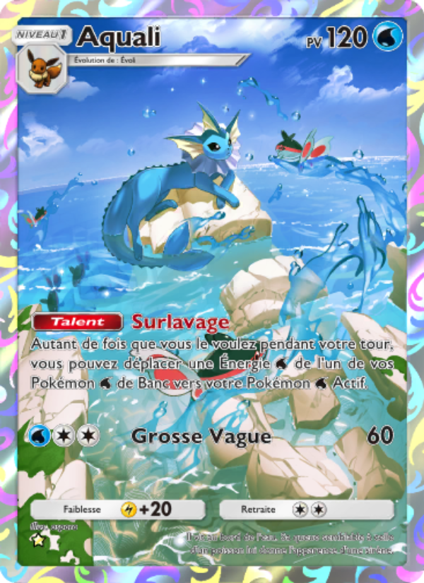 Aquali 072 — L’Île Fabuleuse (French Pokémon TCG card)