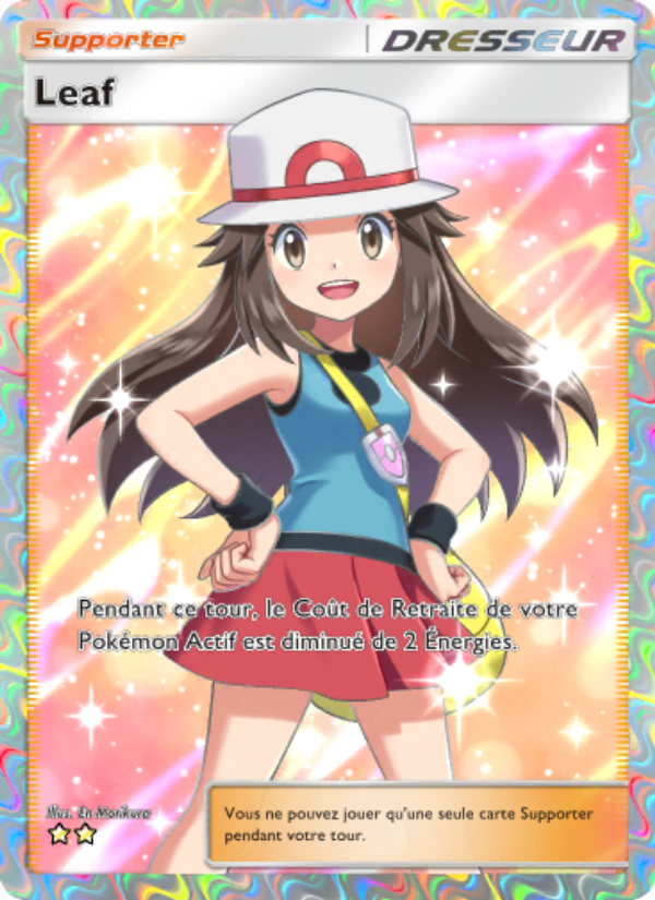 Leaf 082 — L’Île Fabuleuse (French Pokémon TCG card)
