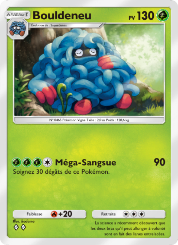 Bouldeneu 005 — Choc Spatio-Temporel (French Pokémon TCG card)