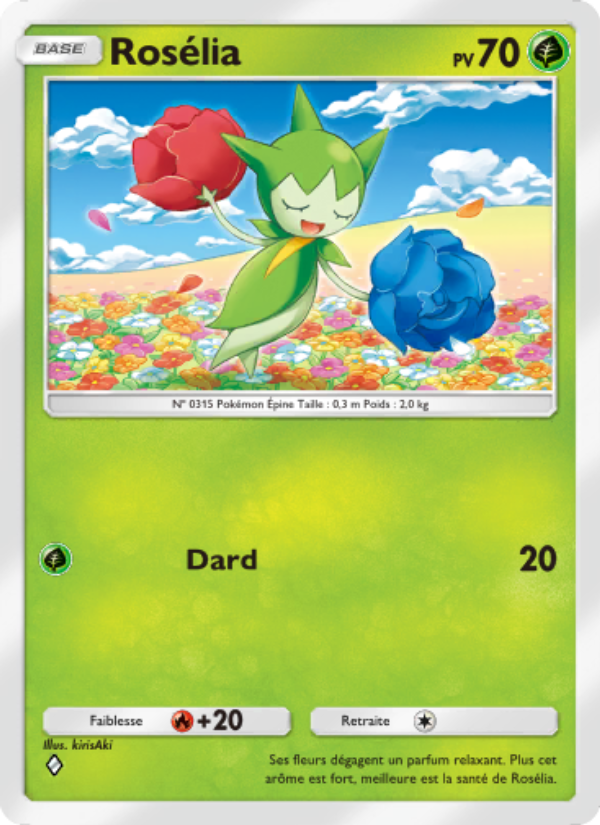 Rosélia 008 — Choc Spatio-Temporel (French Pokémon TCG card)