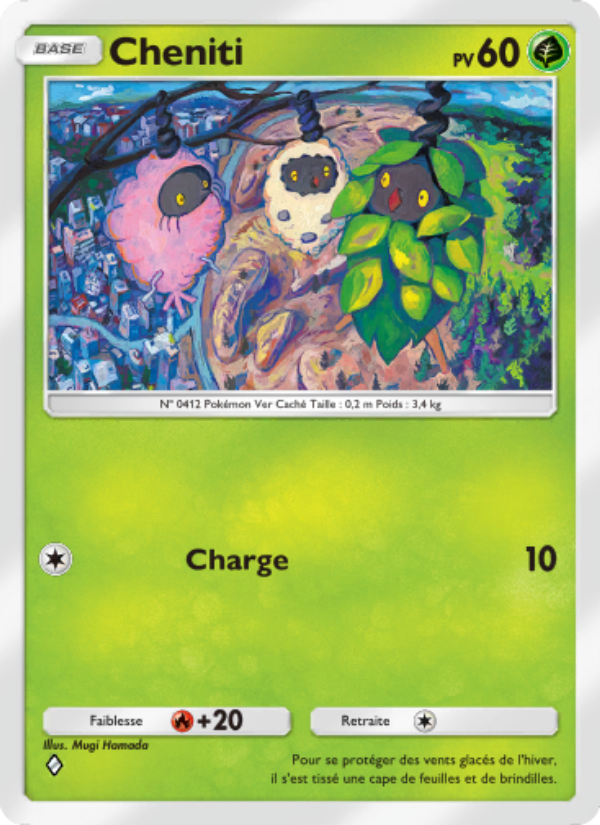 Cheniti 015 — Choc Spatio-Temporel (French Pokémon TCG card)