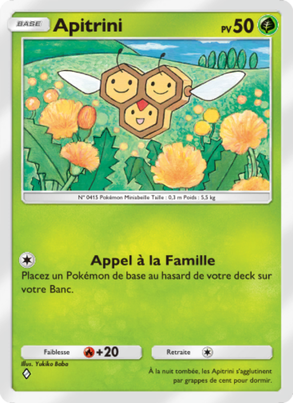Apitrini 017 — Choc Spatio-Temporel (French Pokémon TCG card)